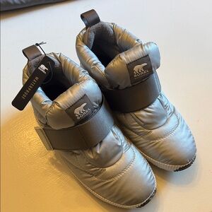 Sorel Silver Winter & Rain Boots